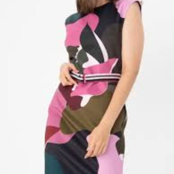 Women's Ted Baker Strawberry Swirl Print Dress - Picture 1 of 4
